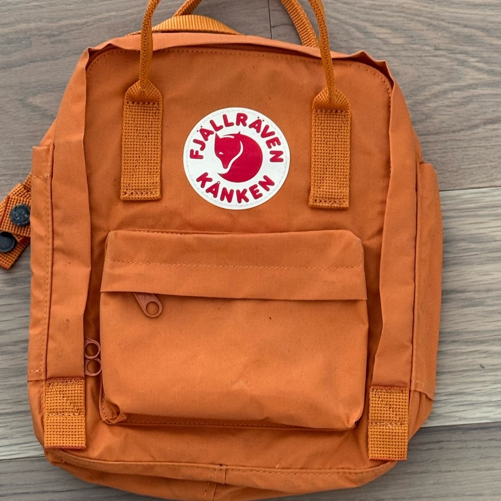 Kånken Orange Backpack
